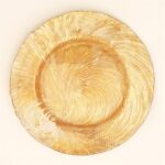 Wholesale glass charger plate PZ-027 product photo